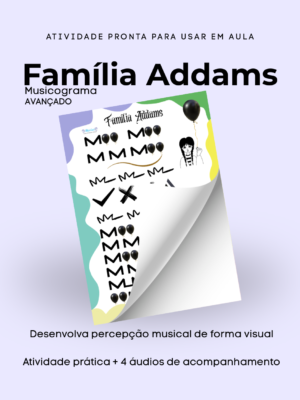 Família Addams - musicograma (avançado)