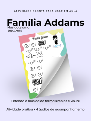 Família Addams - musicograma (iniciante)