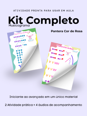 Pantera Cor de Rosa- KIT- Musicograma (iniciante + avançado)