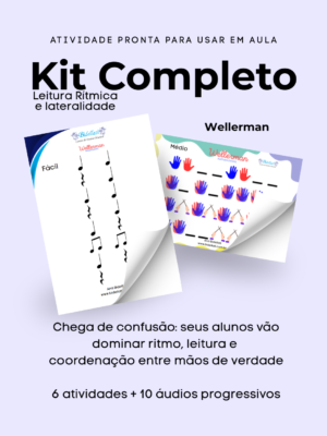 Wellerman – Kit Ritmo (Notas + Mãozinhas | Leitura e Coordenação)