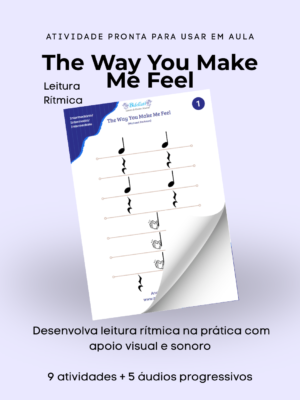 The Way You Make Me Feel – Notas (Leitura e Divisão Rítmica)