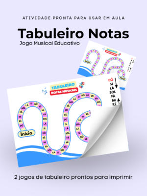 Tabuleiro – Notas Musicais (Sequência e Leitura de Notas)