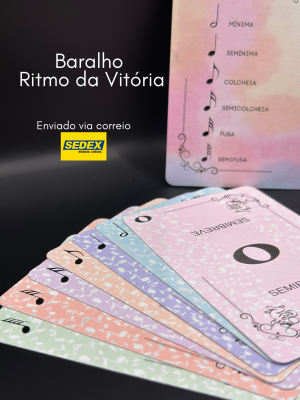 x Baralho Bidellati – Ritmo da Vitória (Figuras Musicais e Leitura)