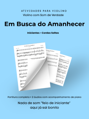 x Violino – Em Busca do Amanhecer (Iniciante | Primeira Performance com Piano)