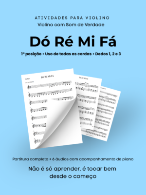 x Violino – Dó Ré Mi Fá (Iniciante | Afinação e Segurança com Acompanhamento)